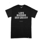 MTN 'Life Ruined my Graff' T-shirt - Black - s